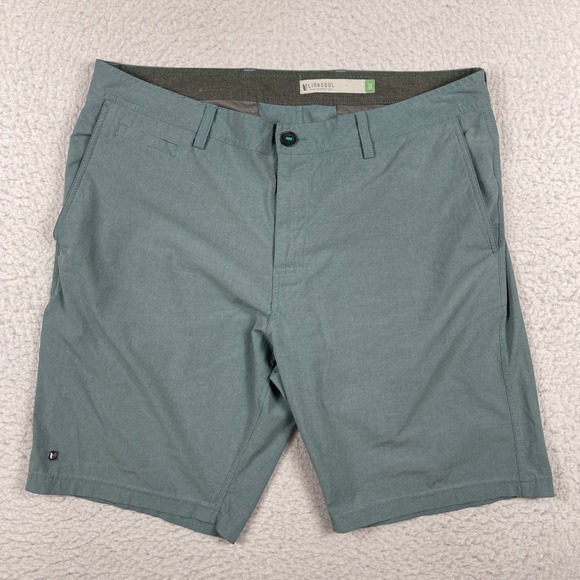 Linksoul Other - Linksoul Boardwalker Shorts Mens 38 Blue Stretch Golf Casual Hybrid Vacation